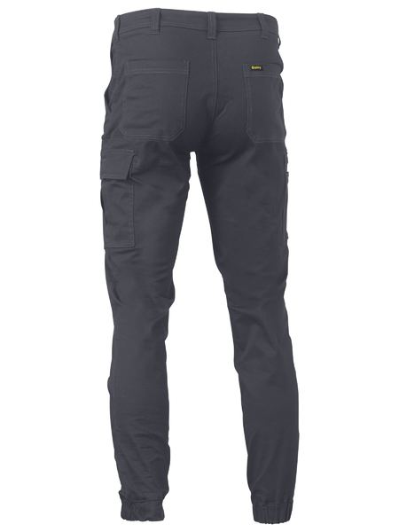 Modern fit stretch cotton drill cargo cuffed pants - BPC6028 - Bisley ...